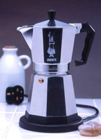 Bialetti Moka Easy - Electric Stove Top Espresso Pot