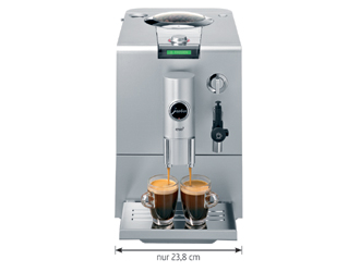 23.8cm wide coffee machine