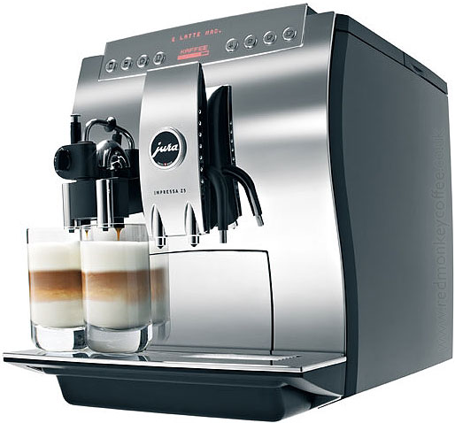 Jura Impressa Z5 Chrome - Generation 2 Bean to Cup Coffee Machine - Red