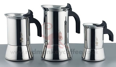 Bialetti Moka Induction Stovetop Espresso Maker 4 Cup / 6 Cup - Two Chimps  Coffee