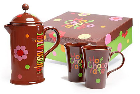 Funky Chocolatiere Gift Set