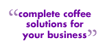 commercial coffee solutions